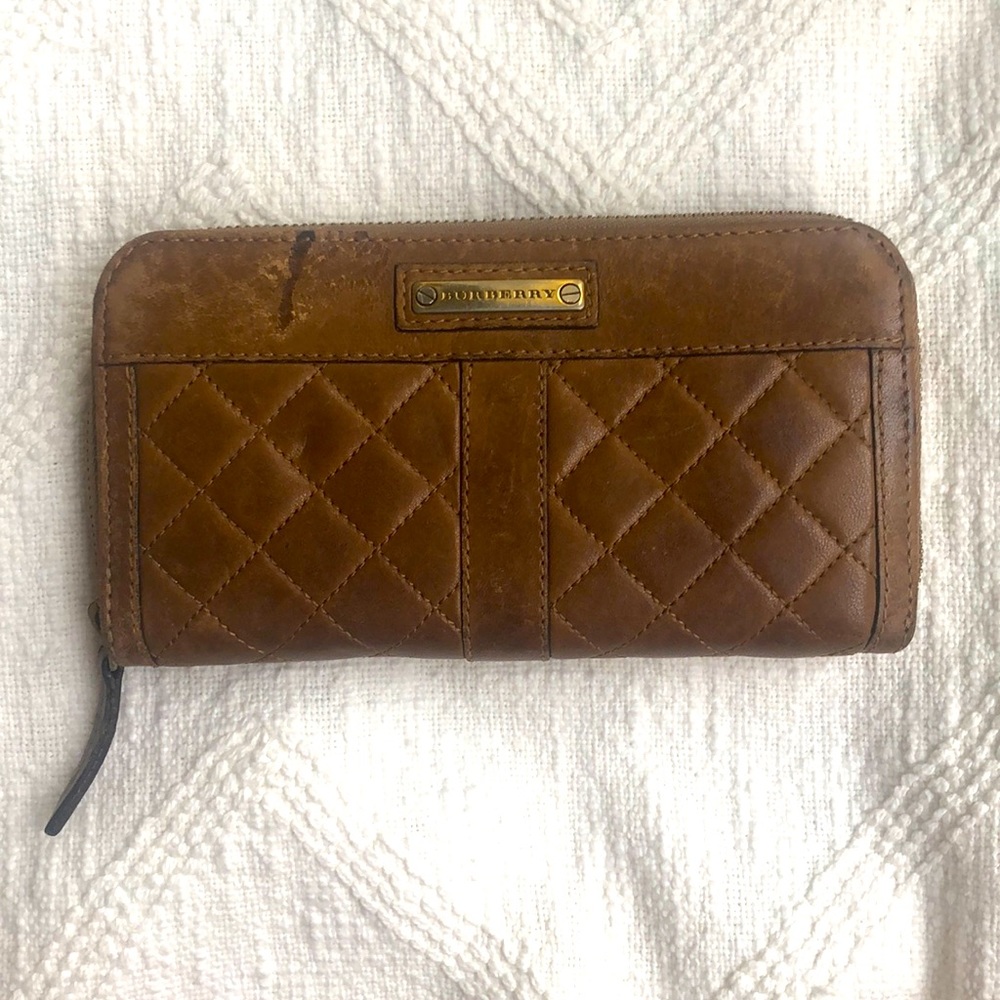 Burberry Quilted Wallet